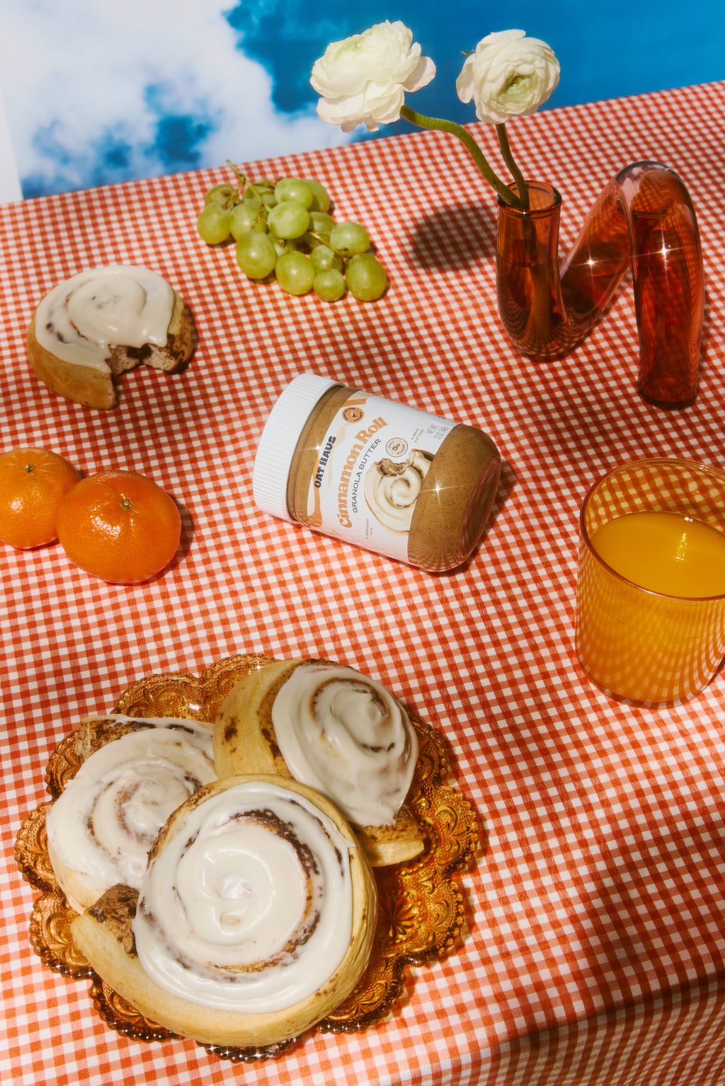 Cinnamon Roll Granola Butter